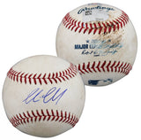 D-Backs Corbin Carroll Signed 5/20/2024 Game Used Oml Baseball MLB & PSA