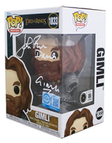 John Rhys-Davies LOTR "Gimli" Signed #1833 Funko Pop Figure BAS Wit #5W070055