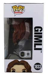 John Rhys-Davies LOTR "Gimli" Signed #1833 Funko Pop Figure BAS Wit #5W070055