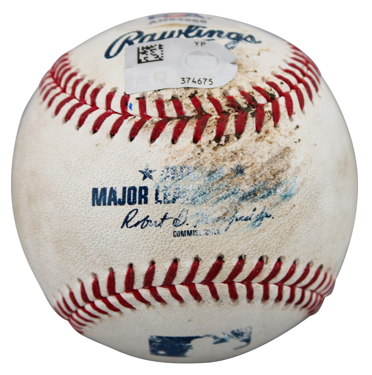 D-Backs Corbin Carroll Signed 5/20/2024 Game Used Oml Baseball MLB & PSA