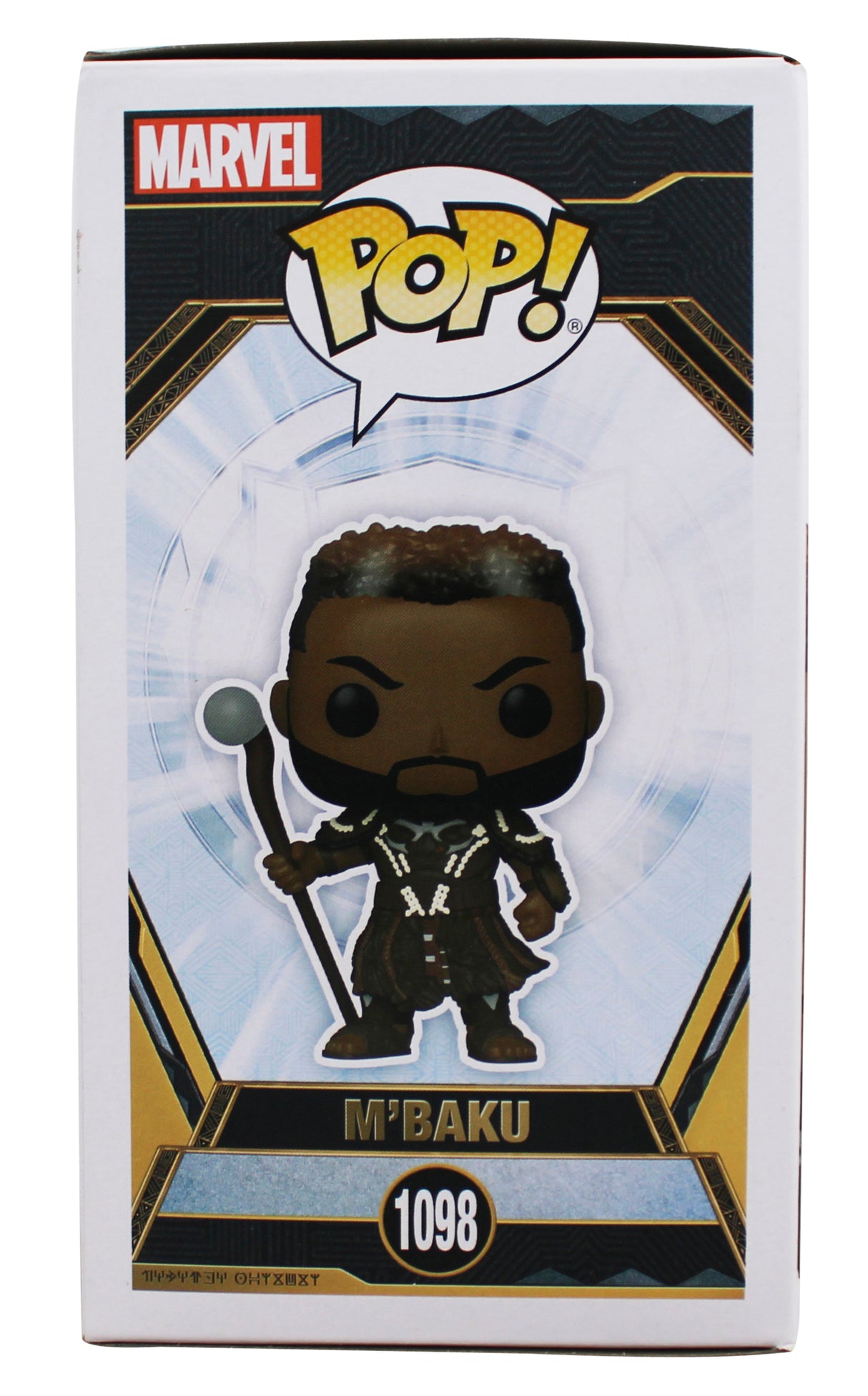 Winston Duke Black Panther Signed M'Baku #1098 Funko Pop Figure PSA/DNA #AO48785