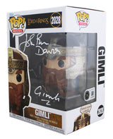 John Rhys-Davies LOTR "Gimli" Signed #2028 Funko Pop Figure BAS Wit #5W070060
