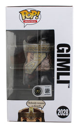 John Rhys-Davies LOTR "Gimli" Signed #2028 Funko Pop Figure BAS Wit #5W070060