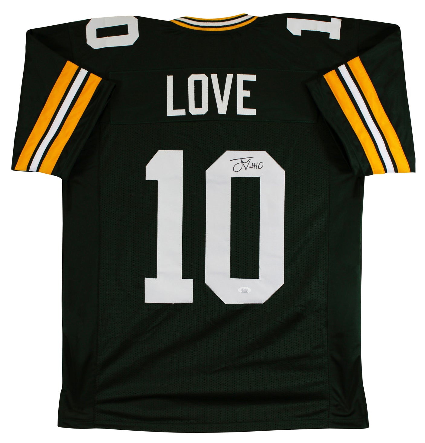 Jordan Love Authentic Signed Green Pro Style Jersey Autographed JSA