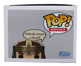 John Rhys-Davies LOTR "Gimli" Signed #2028 Funko Pop Figure BAS Wit #5W070060