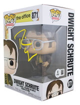 Rainn Wilson The Office Signed Dwight Schrute #871 Funko Pop Vinyl Figure BAS 2