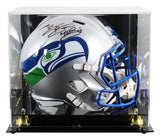Seahawks Brian Bosworth "Boz" Signed 1983-01 TB F/S Speed Rep Helmet W/ Case BAS