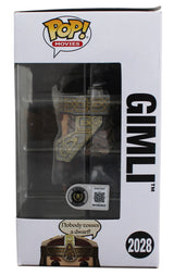 John Rhys-Davies LOTR "Gimli" Signed #2028 Funko Pop Figure BAS Wit #5W070057