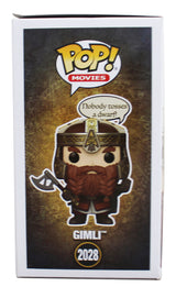 John Rhys-Davies LOTR "Gimli" Signed #2028 Funko Pop Figure BAS Wit #5W070057