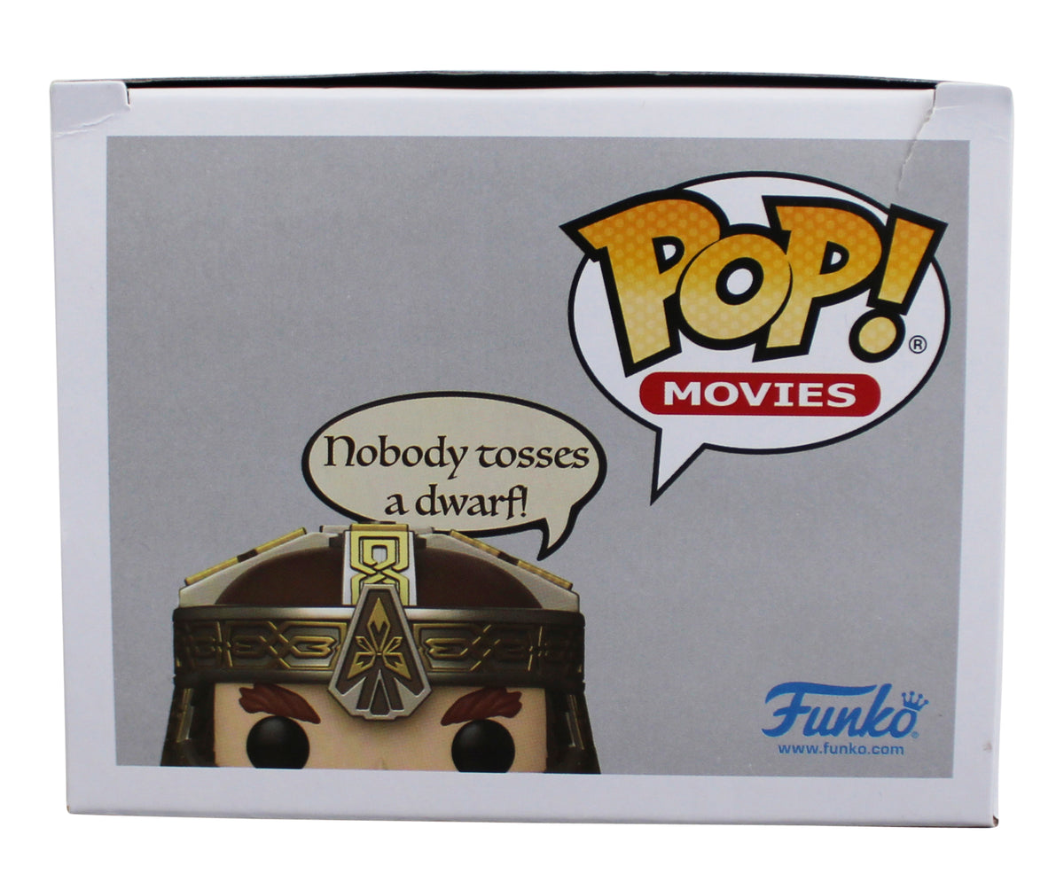 John Rhys-Davies LOTR "Gimli" Signed #2028 Funko Pop Figure BAS Wit #5W070057