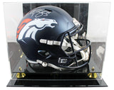 Broncos Champ Bailey Signed F/S Speed Rep Helmet W/ Case w/ White Sig BAS Wit