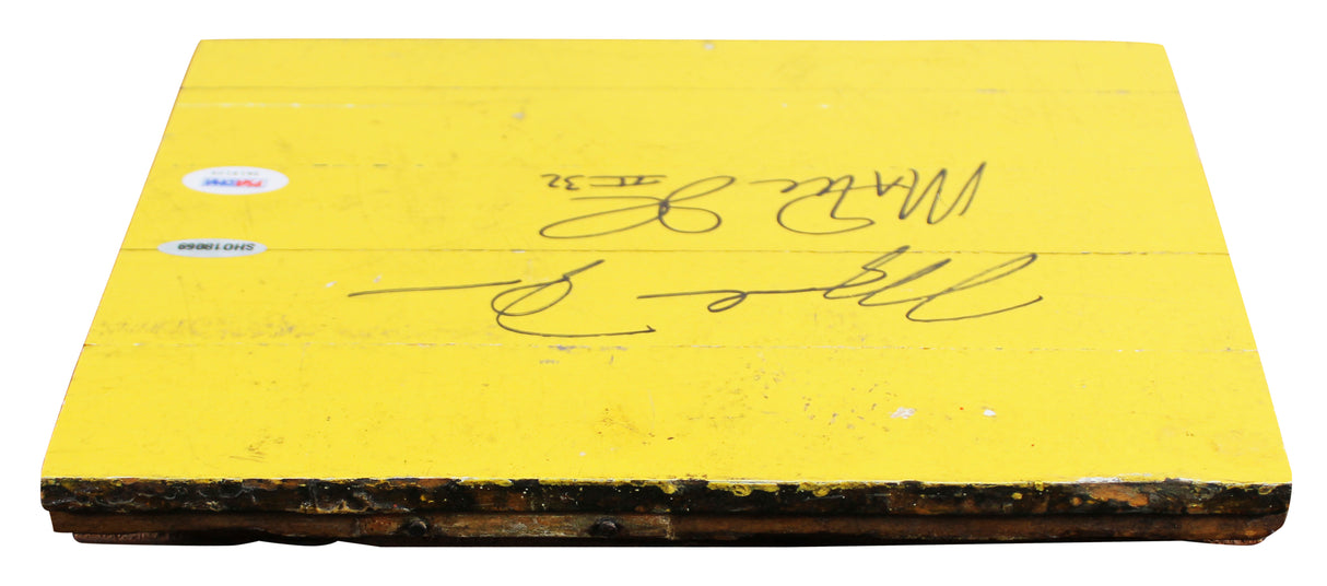 Michael Jordan & Magic Johnson Authentic Signed 8x10 Forum Floorboard PSA & UDA