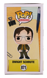 Rainn Wilson The Office Signed Dwight Schrute #871 Funko Pop Vinyl Figure BAS 1