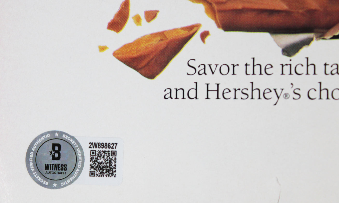 Lakers Magic Johnson Signed April 1988 Sports Illustrated Magazine BAS Witnessed