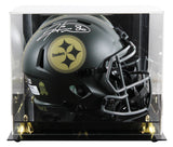 Steelers Hines Ward Signed STS IV Full Size Speed Rep Helmet W/ Case BAS Witness