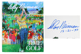 LeRoy Neiman "12-21-93" Authentic Signed Big-Time Golf Book JSA #K16896
