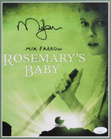 Mia Farrow Rosemary's Baby Authentic Signed 8x10 Framed Photo Autographed JSA