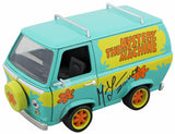 Matthew Lillard Scooby-Doo Signed 1:24 Die Cast Metal Mystery Machine BAS Wit