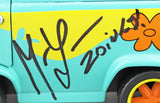 Matthew Lillard Scooby-Doo Signed 1:24 Die Cast Metal Mystery Machine BAS Wit