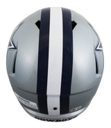 Cowboys Tony Dorsett Signed Full Size Speed Rep Helmet W/ Case BAS Witnessed 3