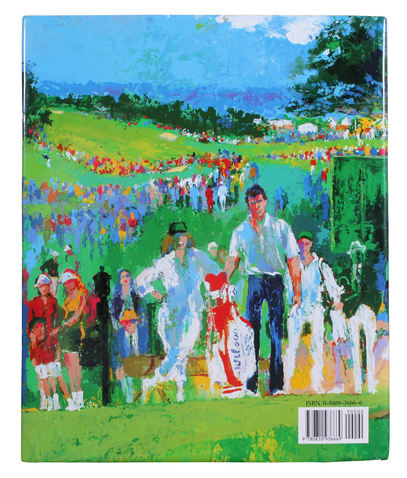 LeRoy Neiman "12-21-93" Authentic Signed Big-Time Golf Book JSA #K16896