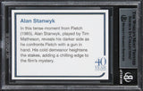 Tim Matheson Fletch Authentic Signed Custom Trading Card Card BAS Slabbed