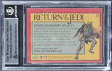 Star Wars (6) Bulloch, Wingreen +4 Signed 2004 SW Heritage #51 Card BAS Slabbed