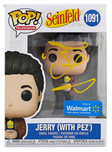 Jerry Seinfeld Signed #1091 w/ Pez Funko Pop Vinyl Figure w/ Yellow Sig JSA