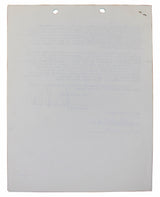 Robert Redford The Natural Authentic Signed 2 Page 8.5x11 Contract PSA #AC00941