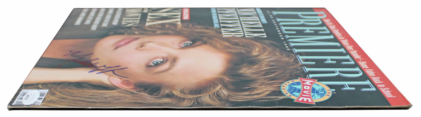Michelle Pfeiffer Scarface Authentic Signed 1988 Premiere Magazine JSA #AR03126