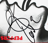 RHCP (4) Kiedis, Flea, Smith, & Frusciante Signed Album Cover W/ Vinyl BAS LOA