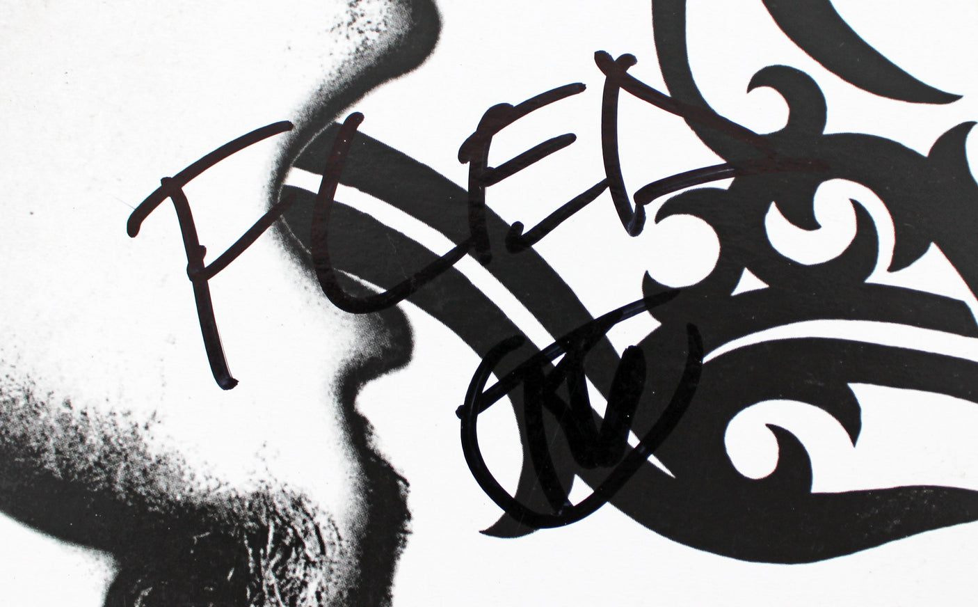 RHCP (4) Kiedis, Flea, Smith, & Frusciante Signed Album Cover W/ Vinyl BAS LOA