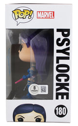 Olivia Munn X-Men Signed Psylocke #180 Funko Pop Vinyl Figure BAS #BQ58509