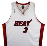 Heat Dwyane Wade Authentic Signed White Reebok Authentic Jersey PSA/DNA #AH77326