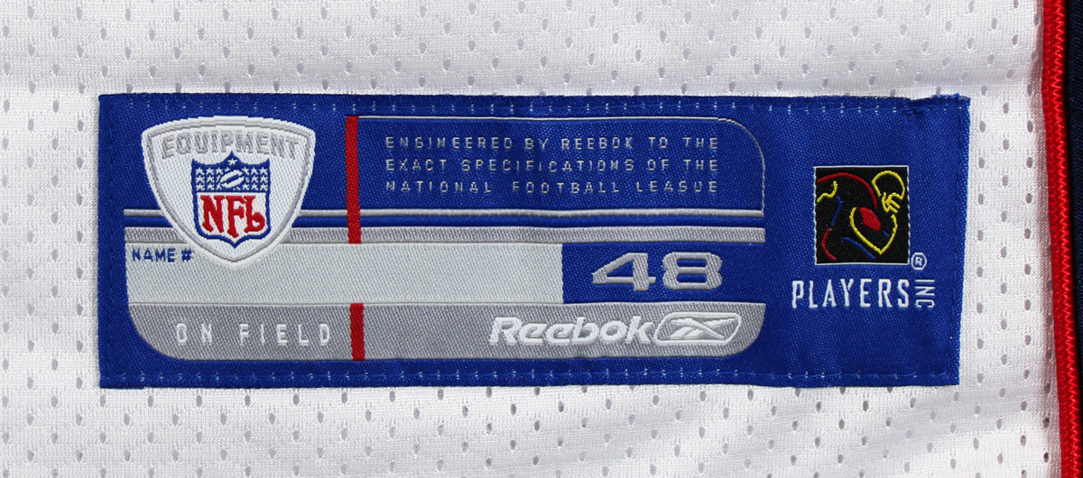 Patriots Tom Brady Signed 2006 Vintage White Reebok Jersey BAS #AC020749