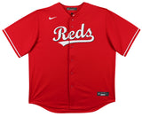 Reds Elly De La Cruz Authentic Signed Red Nike Jersey Autographed BAS Witnessed