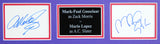 Mark-Paul Gosselaar & Mario Lopez Saved By The Bell Signed Framed Display BAS