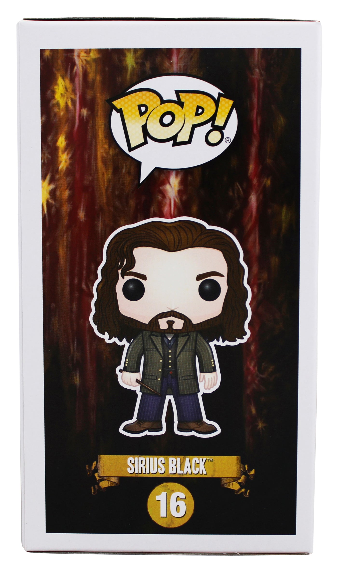 Gary Oldman Harry Potter Signed Sirius Black #16 Funko Pop Figure BAS #BR40957