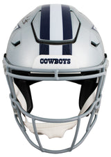 Cowboys Dak Prescott Authentic Signed Speed Flex Full Size Helmet BAS Witnessed