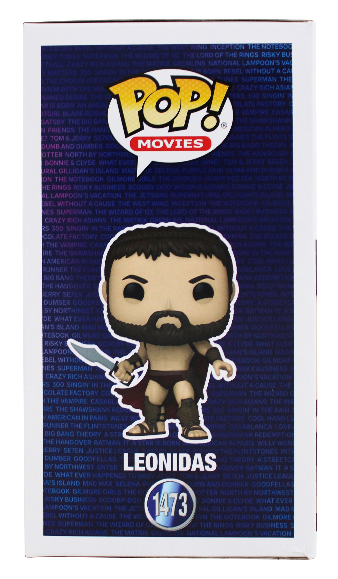 Gerard Butler 300 Signed Leonidas #1473 Funko Pop Vinyl Figure BAS #BR25888
