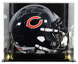 Bears William Perry Signed Full Size Speed Rep Helmet W/ Case JSA Witness