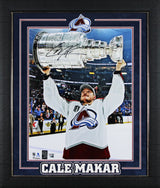 Avalanche Cale Makar Signed 16x20 Framed Vertical Stanley Cup Photo Fanatics