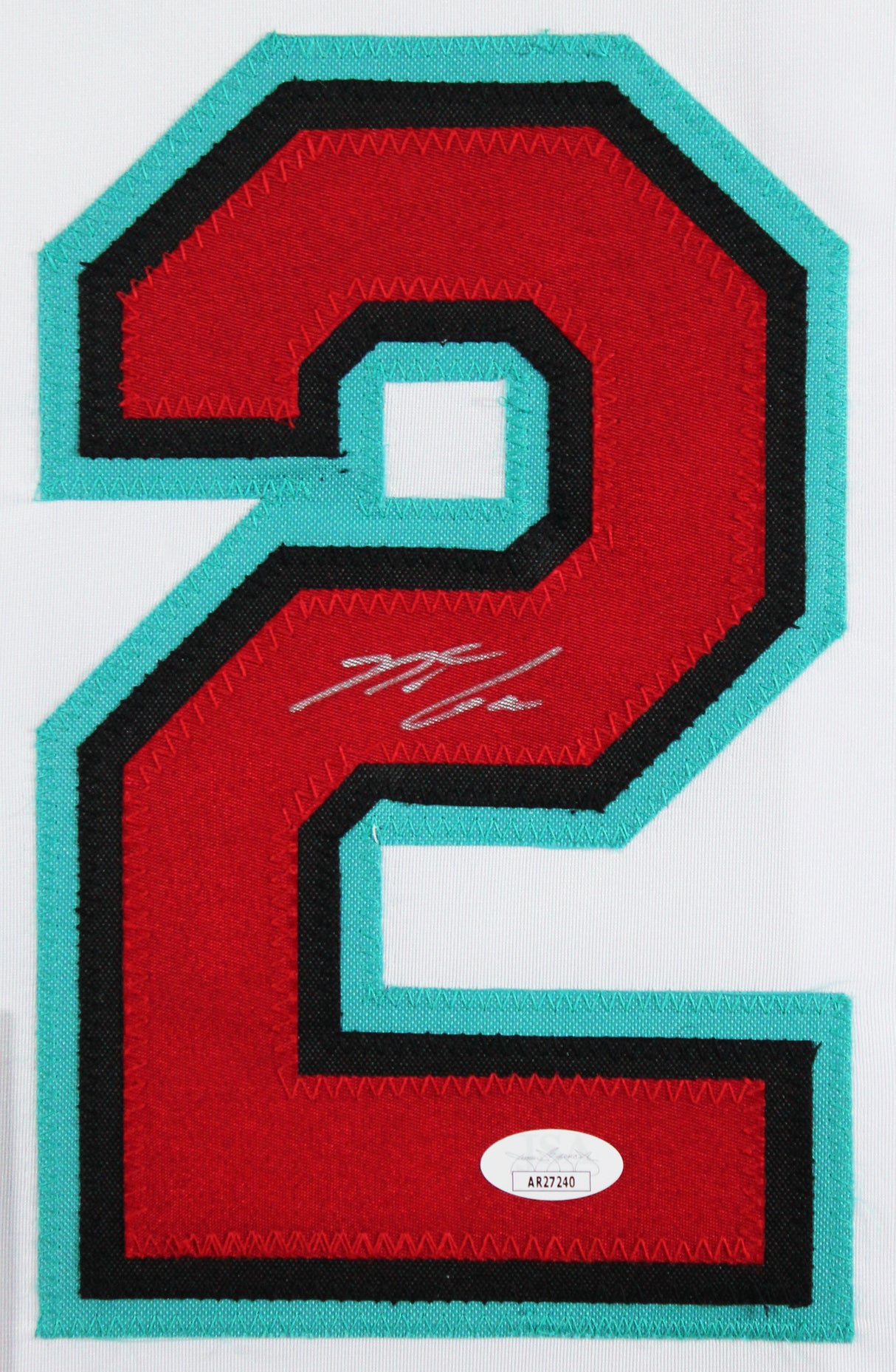 Nolan Arenado Authentic Signed White Pro Style Framed Jersey Autographed JSA 2