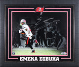 Buccaneers Emeka Egbuka Signed 16x20 Framed Horizontal Spotlight Photo Fanatics