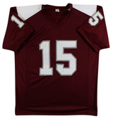 Mississippi State Dak Prescott Signed Maroon Pro Style Jersey BAS Witnessed