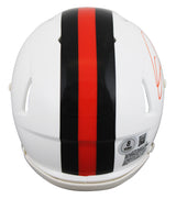 Browns Quinshon Judkins Signed 2023 On-Field Alt Speed Mini Helmet BAS #3W274163