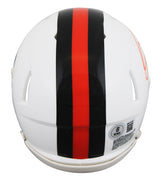Browns Quinshon Judkins Signed 2023 On-Field Alt Speed Mini Helmet BAS #3W274167