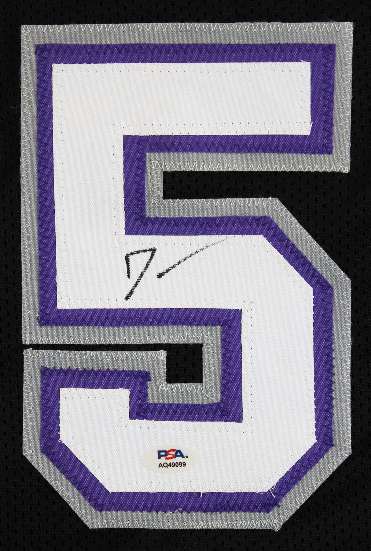 Jason Williams Authentic Signed Black Pro Style Jersey Autographed PSA/DNA 2