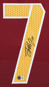 Terry McLaurin Authentic Signed Maroon Alt Pro Style Framed Jersey BAS Witnessed