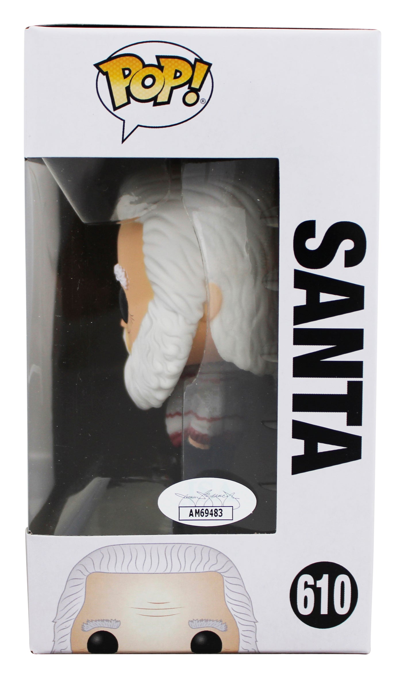 Tim Allen The Santa Clause Signed Santa #610 Funko Pop Vinyl Figure JSA #AM69483